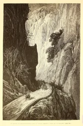 Il passo di Despeñaperros nella Sierra Morena